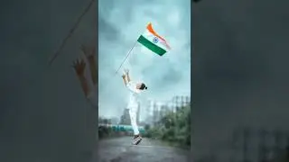 Photoshoot with Flag Pose 😱 #india #indian #flag #photoshoot #photography #pose #viral #shorts