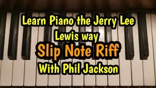 RIP Jerry Lee Lewis Piano Lesson Slip Note Riff