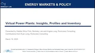Virtual Power Plants: Insights, Profiles and Inventory