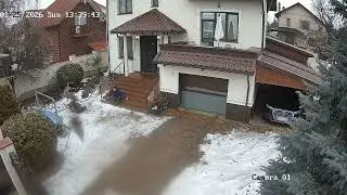 Man Slips on Icy Steps While Going Out to Feed Cats - 1797176