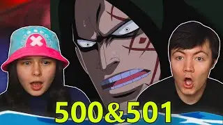SABO MEETS DRAGON?!?! 👒 One Piece Ep 500 & 501 REACTION & REVIEW