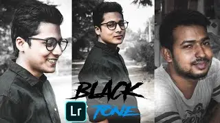 Moody Black Presets | Black Tone Photo Editing Lightroom- Rayce Editz