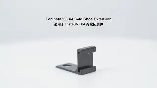 For Insta360 X4 X3 Cold Shoe Extension Adapter Camera Accessories
