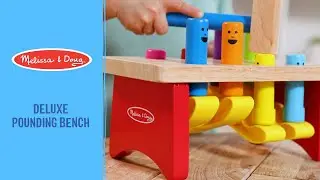Melissa & Doug Deluxe Pounding Bench