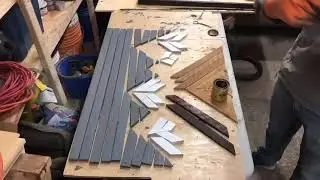 Mountain wall art time lapse