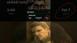 It's been a year...