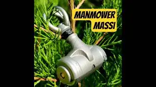 Manmower Massi on a cedar branch #manmower #photoshoot #gadget #hairclipper #trending