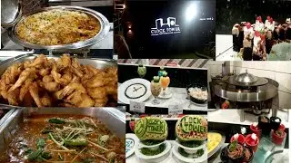 Clock Tower Buffet Dinner Review Karachi | The Food Bazaar | Sea View | Vlogs by Tuba