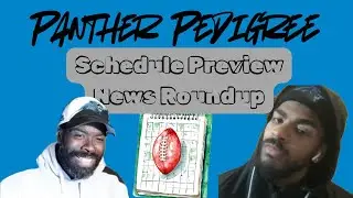 Panthers Schedule Release Preview and News Roundup