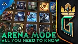 GWENT - The Witcher Card Game - Arena Mode - All You Need to Know | PS4