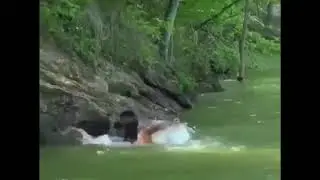John Cena repels deadly crocodile!