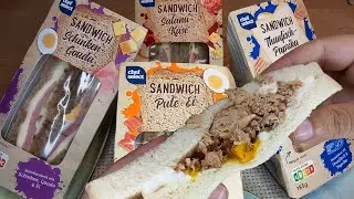 German Convenience Store Sandwiches: Chef Select from Lidl.