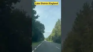 Driving Through Lake District England #youtubeshorts #roadtrip #short #shortsviral #shortsfeeds