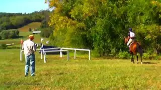 Gillian Beale King on Isabella II (CIC2*), Plantation Field International XC, 9/18/2010