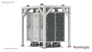 Quadro Plansifter 4x28 &ndash; High-Capacity Flour Mill Sifting Machine (Total 112 Sieve Boxes)