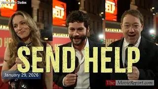 SEND HELP movie UK premiere Rachel McAdams, Dylan O'Brien, Sam Raimi - January 29, 2026 4K