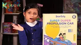 Smartivity DIY Super Duper Propulsion Car Unboxing & Play Kyrasope Kids Toys Reviews Do It Yourself