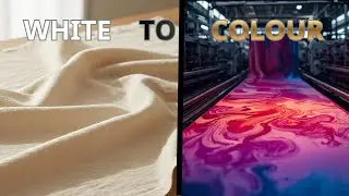 How Fabric Is Dyed | Inside a Modern Textile Dyeing Factory FULL PROCESS