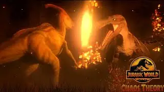 Fiery Locusts Rain! Jurassic World Chaos Theory Season 4| Suchomimus Vs Parasaurolophus