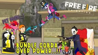 Animation Free Fire - Bundle Evo Cobra Dan Pet Terbaru Sangat OP - Kartun FF Lucu