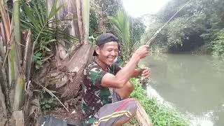 Mancing benteur/wader bersama suhu suhu di kali ciartuteun#mancingbenter #mancingmania #microfishing