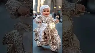Beautiful Baby Runway Model #baby #dress😇