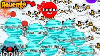 БЕЗУМНАЯ СОЛО-МЕСТЬ В AGAR.IO! &mdash; УНИЧТОЖЕНИЕ МЕДЛЕННЫХ КОМАНДНИКОВ В AGARIO