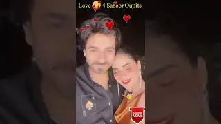 SaboorAly Romantic Outfits | Showbiz Queen 👑 #youtubeshorts #trending #fashion #biyaksang #tutorial