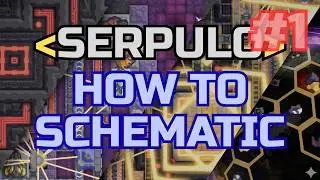 Mindustry v8 Serpulo - Schematic Tutorial Part 1: How to Conveyer Belt