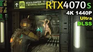 Dead Space | RTX 4070 SUPER | Ryzen 5 7600X | 4K 1440p | Ultra Settings