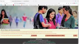 ONGC Scholarship 2020-21 (Problem in Website)