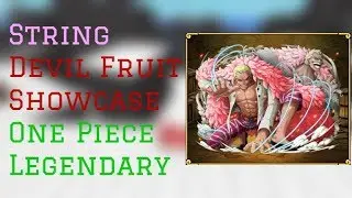 String Devil Fruit Showcase | One Piece Legendary Roblox | ConFuseeed