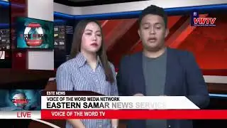 ESTE NEWS Newscasters | Al Ren  Beronio and Sasa Marie Quitorio