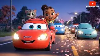 Zoom Zoom Car 🚗 | Fun Car Song for Kids | KiddoCapers Songs for Toddlers