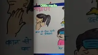 otitis media flash card #nursing health education #shortss #flashcard #otitismedia