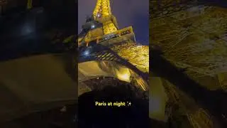 Some cities glow differently #paris #paristravel #eiffeltower #wanderlust #travel #travelreels #yt