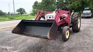 David Brown 880 Tractor w/Case Loader @jrsauctions