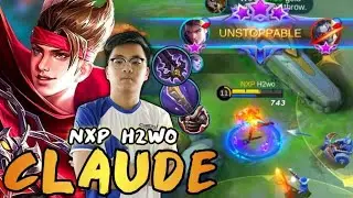 H2WO Claude Build | Claude Best Build 2021 | Claude Gameplay By H2WO | Mobile Legend