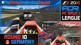 F1 2016 | AOR PC Split 1: FisChris Highlights - Round 10 - Germany