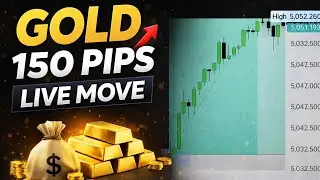 GOLD 150 PIPS DONE 💰 | Clean Breakout Trade | XAUUSD Live Entry