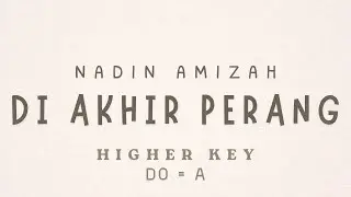 Nadin Amizah - Di Akhir Perang [ KARAOKE INSTRUMENTAL MUSIC - FEMALE / HIGHER KEY ]