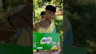 Yummy Bites MILO CHOCOLATE BAR 🍫 by #villagee |#viralvideo #shorts #fypシ゚