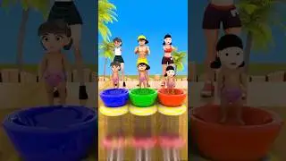 Family NICK & TANI & Squid Doll - LoopSlide - COFFIN DANCE SONG COVER #scaryteacher #short