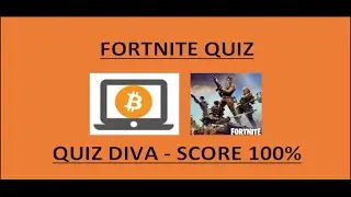 ASTUCE FAUCET: mes 20 r&eacute;ponses au Fortnite quiz Diva pour score 100%