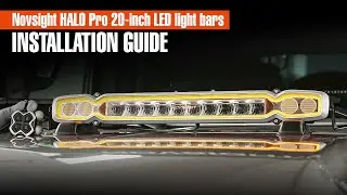Novsight HALO Pro 20-inch LED light bars installation Guide - Step-by-step Full video