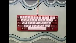 #87 Neo60 Cu with Cherry Retooled Black | Alu Plate