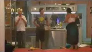 Big Brother 7 - Glyn + Mikey waterfight