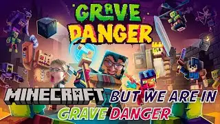 MINECRAFT - only we are in GRAVE DANGER - Part 1 LvL 1 to 5 - NEW PUPPY!!!!