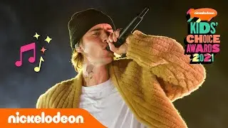 Justin Bieber &ndash; Hold On / Anyone (Live bei den Kids&rsquo; Choice Awards 2021) | Nickelodeon Deutschland