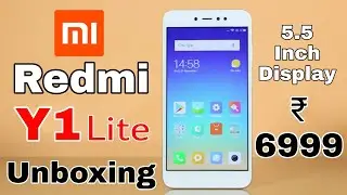 हिन्दी - Redmi Y1 Lite 5.5 inch Display Unboxing & Hands on in Hindi